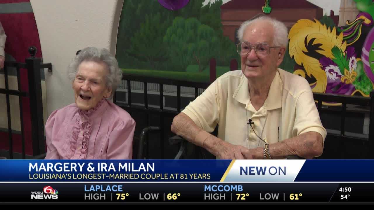 Louisiana Longest-married Couple 81 Years