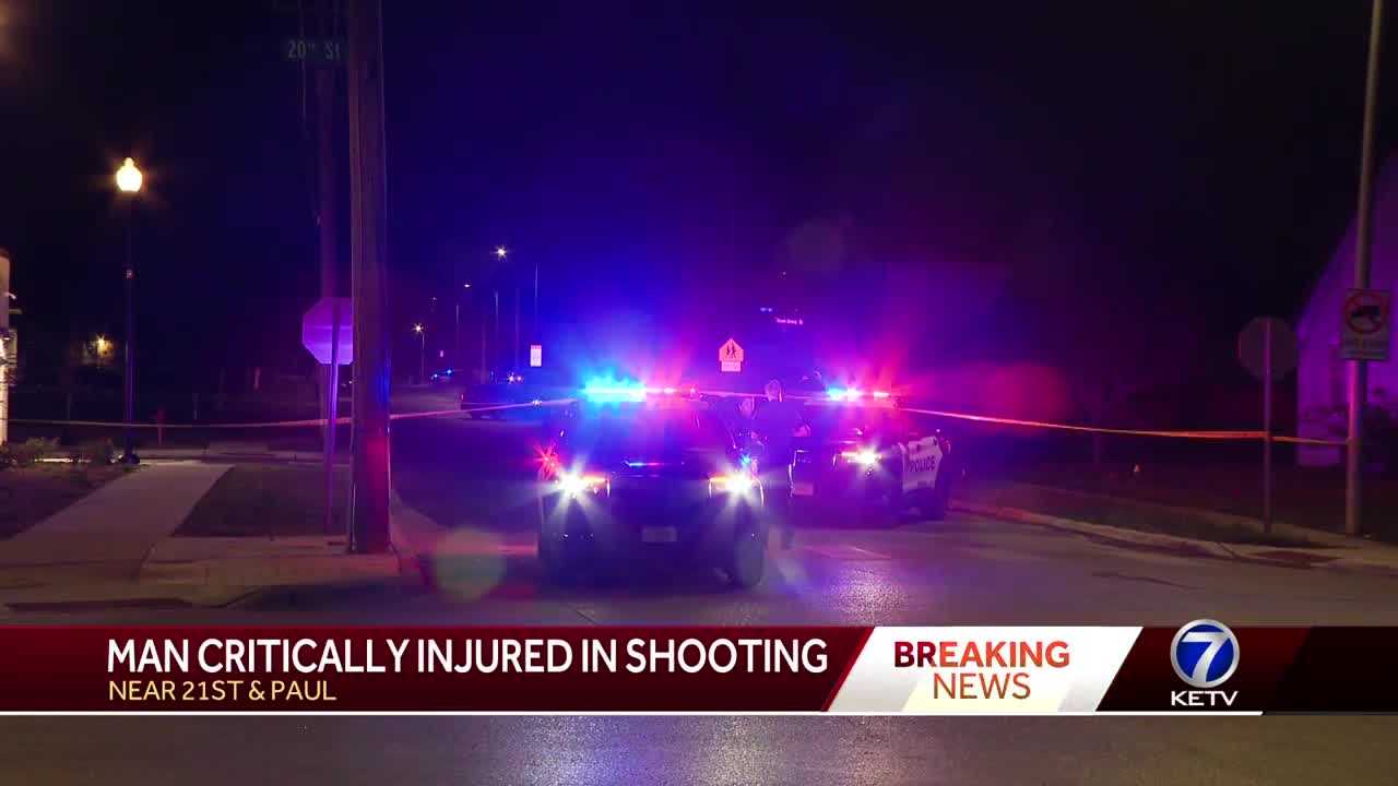 Paramedics Perform CPR On North Omaha Shooting Victim Monday Night