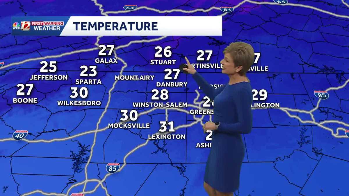 Travel concerns with refreeze overnight and patchy ice