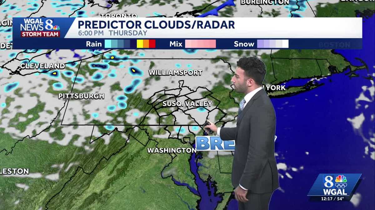 More clouds, cool & breezy to end the work week across south-central ...