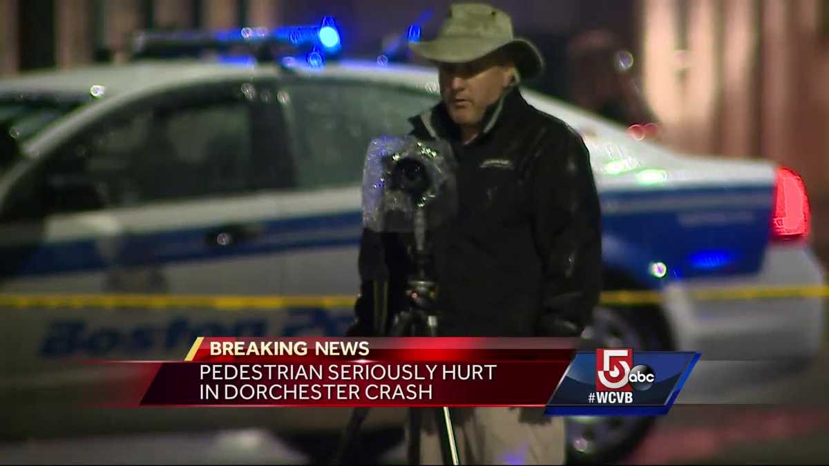 Pedestrian seriously hurt in Boston crash