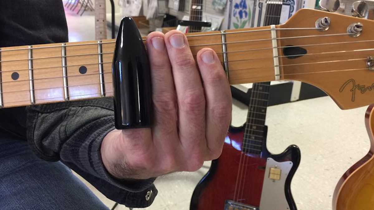 Maine company makes handcrafted guitar slides, picks