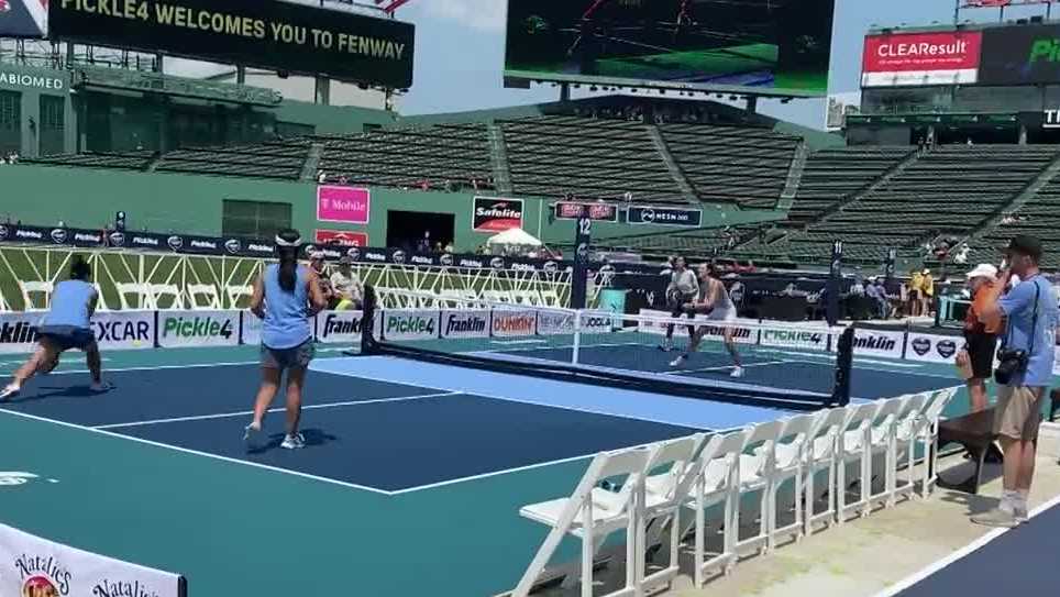 Wake Up Call from Pickleball winners at Fenway Park