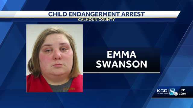 Iowa woman charged with endangerment after baby suffers skull fracture, stroke and seizures