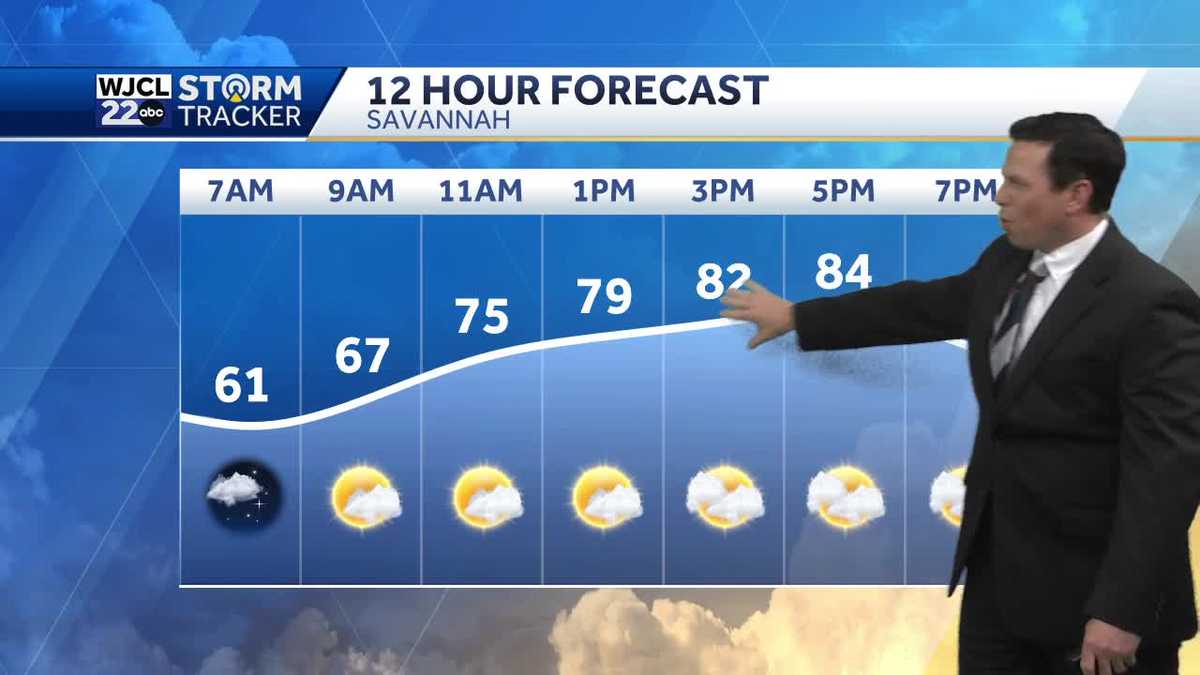 Dry and warm next few days but rain likely by Wednesday
