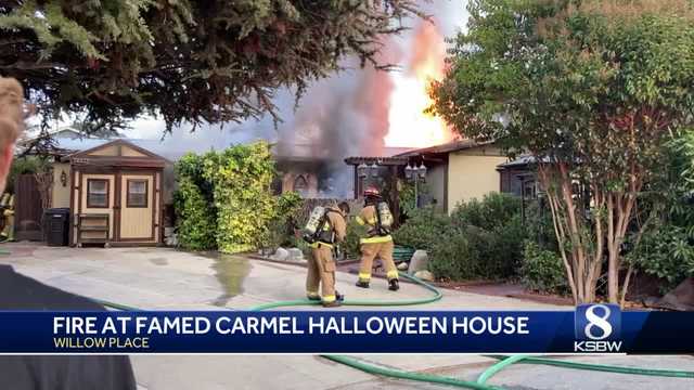 Fire breaks out at famed Carmel Halloween house - Vimarsana News