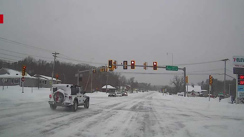 New Hampshire road conditions slick in some areas as snow accumulates