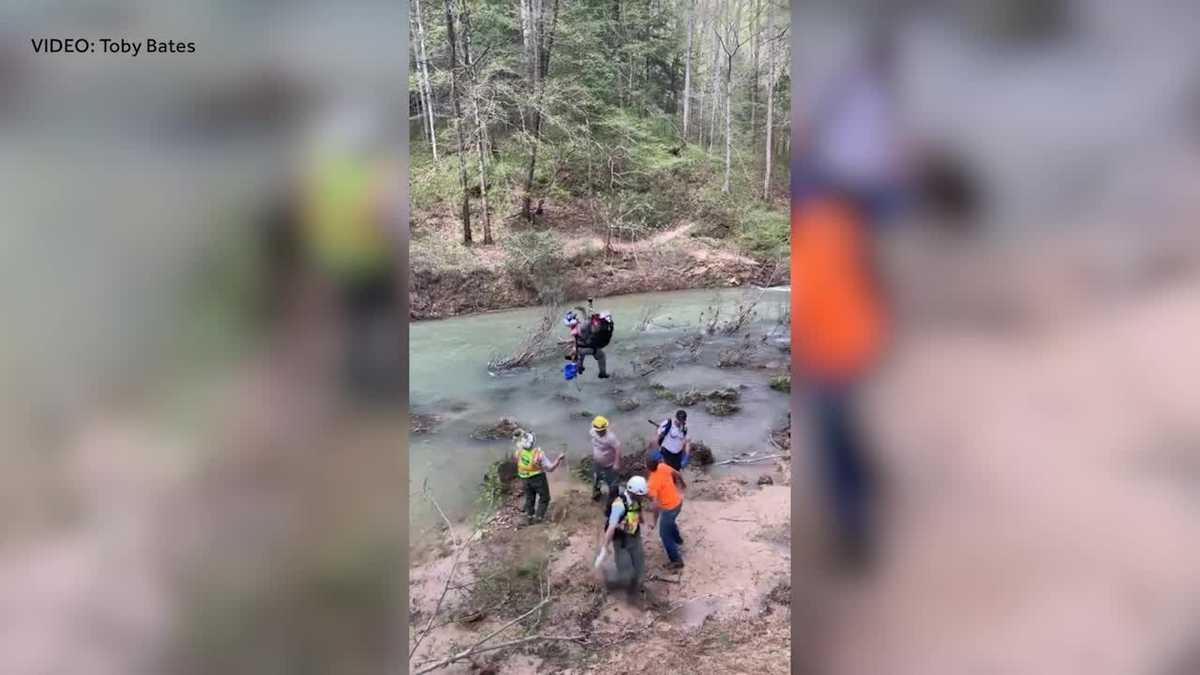 VIDEO Retired pastor rescued after going missing in national forest