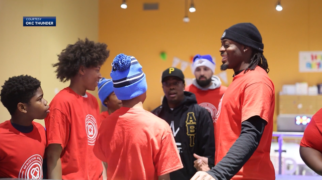 Thunder's Lu Dort throws holiday bowling party for OKC children - Vimarsana News