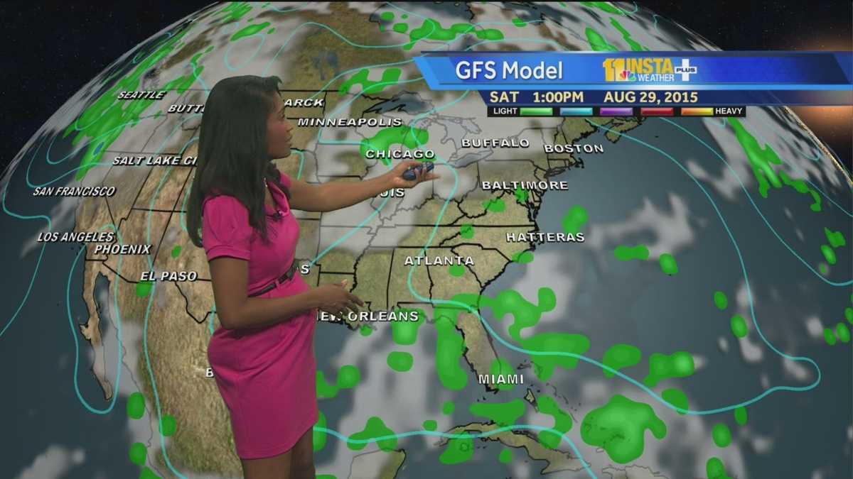Mostly sunny and mild on Tuesday