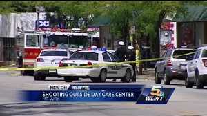 1 dead in double shooting outside Mount Airy day care center