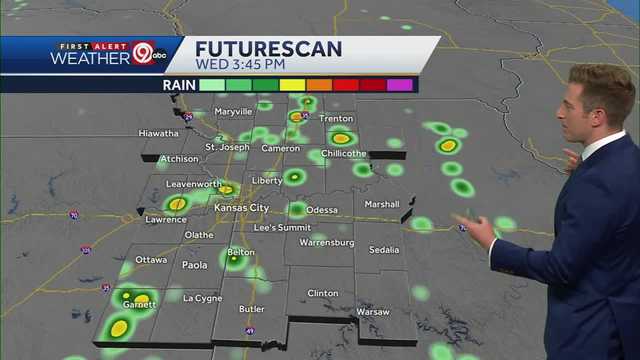 Kansas City Wednesday forecast includes pop-up thunderstorms - Vimarsana News