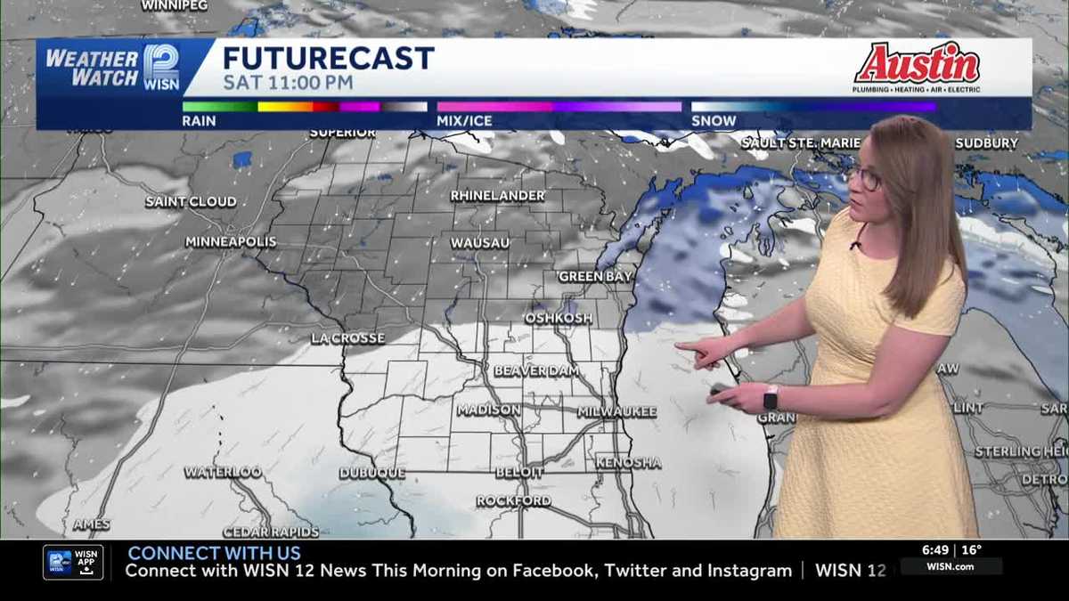 Bitter Cold & Flurries in SE Wisconsin