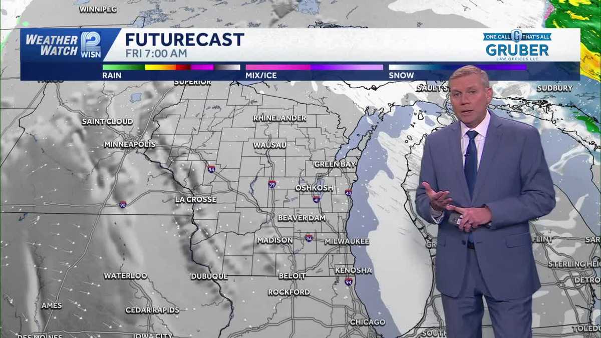 Temps tumble across SE Wisconsin