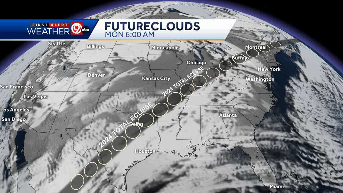 WEATHER BLOG: Will we be able to see Monday's eclipse? Nick Bender is going over the chances and forecast