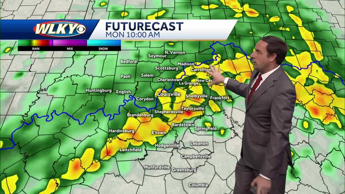 Rain on the way for Monday