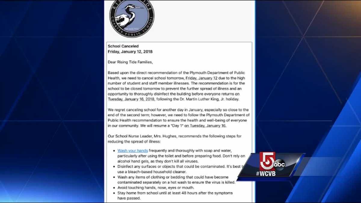 School closed after 20 percent of students sick with possible norovirus