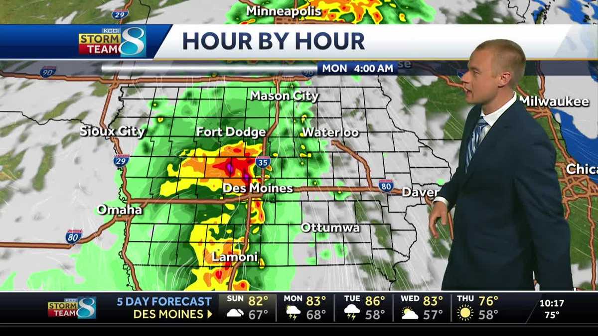 Iowa weather: Storms return before next work week