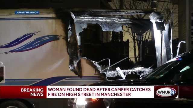 Woman found dead after camper catches fire in Manchester - Vimarsana News