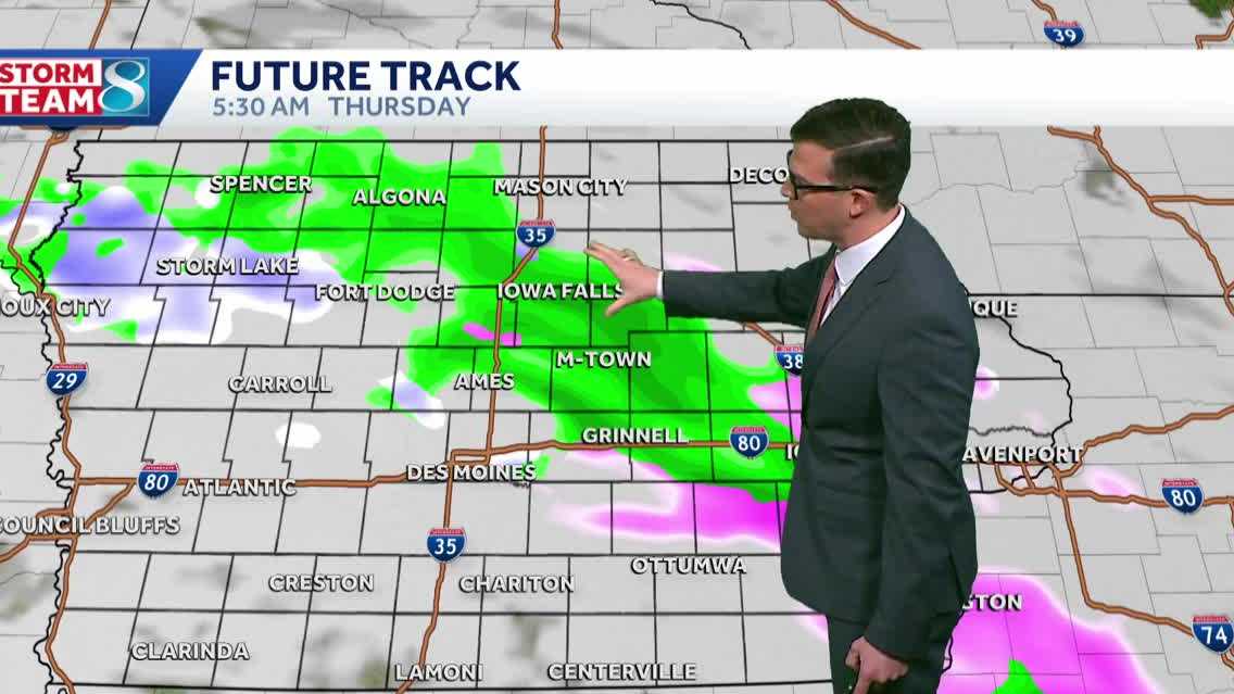 Iowa weather: Above-average temperatures this week could bring rain and snow chances