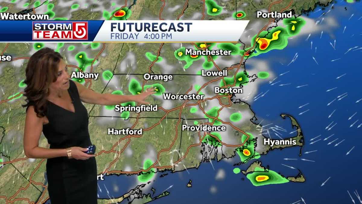 Video: Pop-up storms may bring downpours, thunder