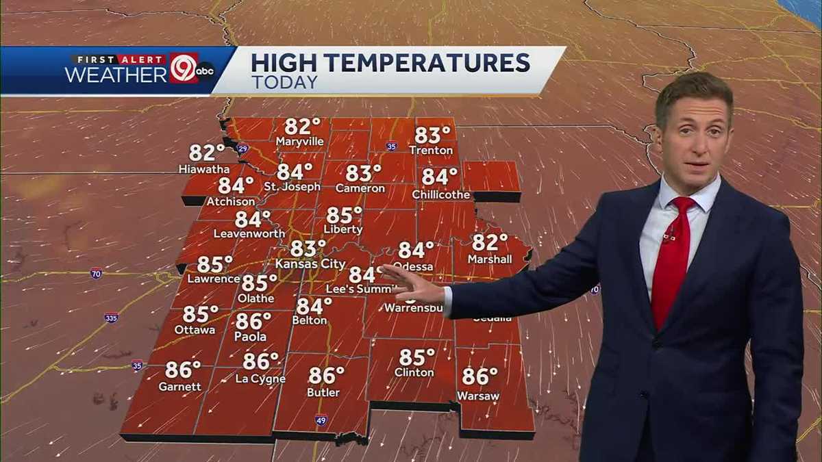 KANSAS CITY WEATHER: Finally feeling relief from heat and humidity