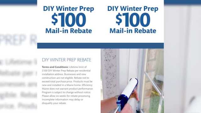 Efficiency Maine offers $100 rebates for DYI home winter prep - Vimarsana News