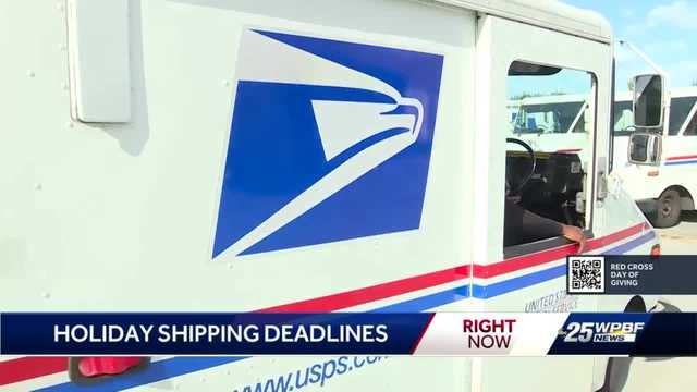 USPS working hard on this the busiest week of the year