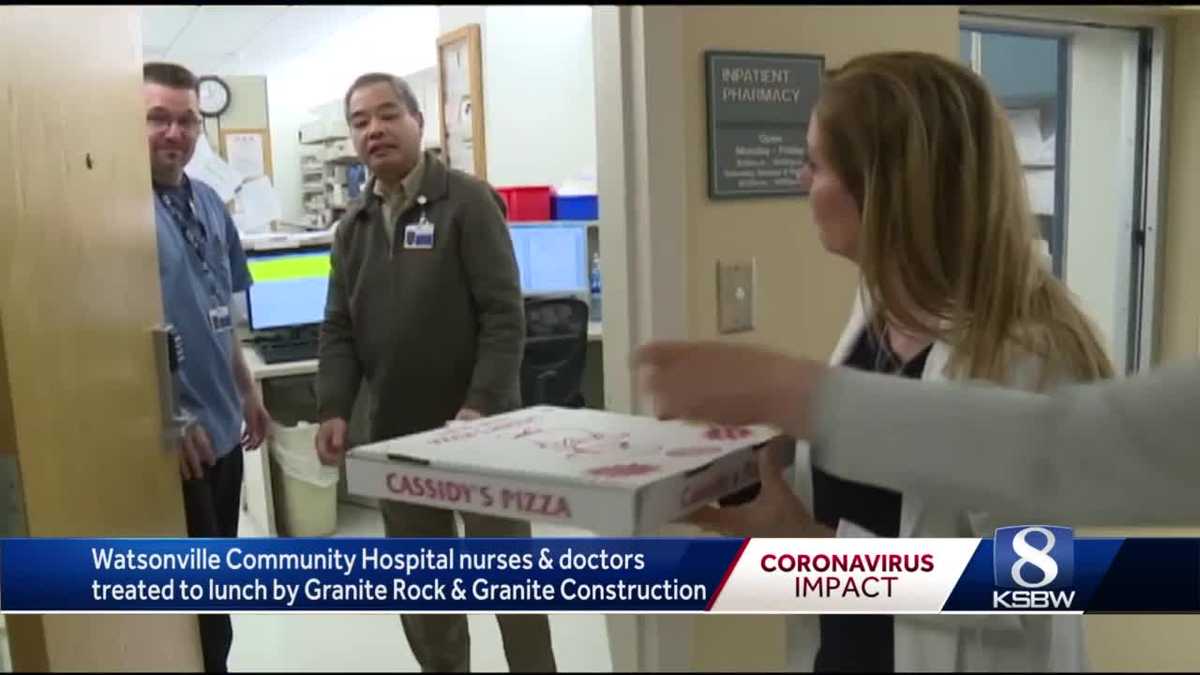 Local businesses give back to first responders and healthcare workers