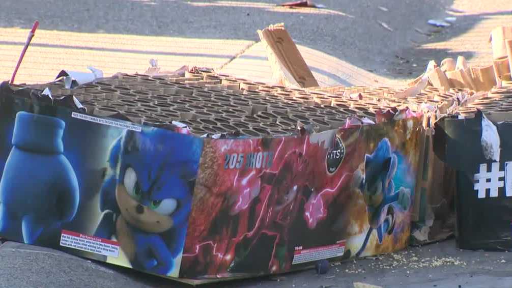 Sacramento neighborhoods deal with used illegal fireworks trash after Fourth of July