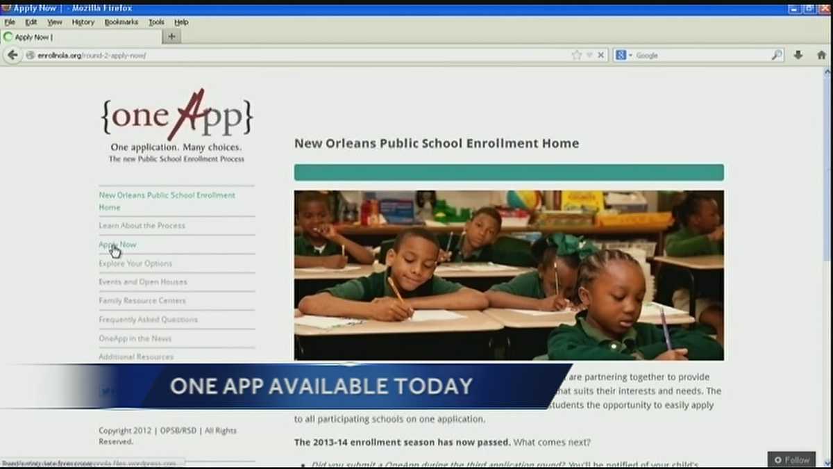 One App enrollment begins