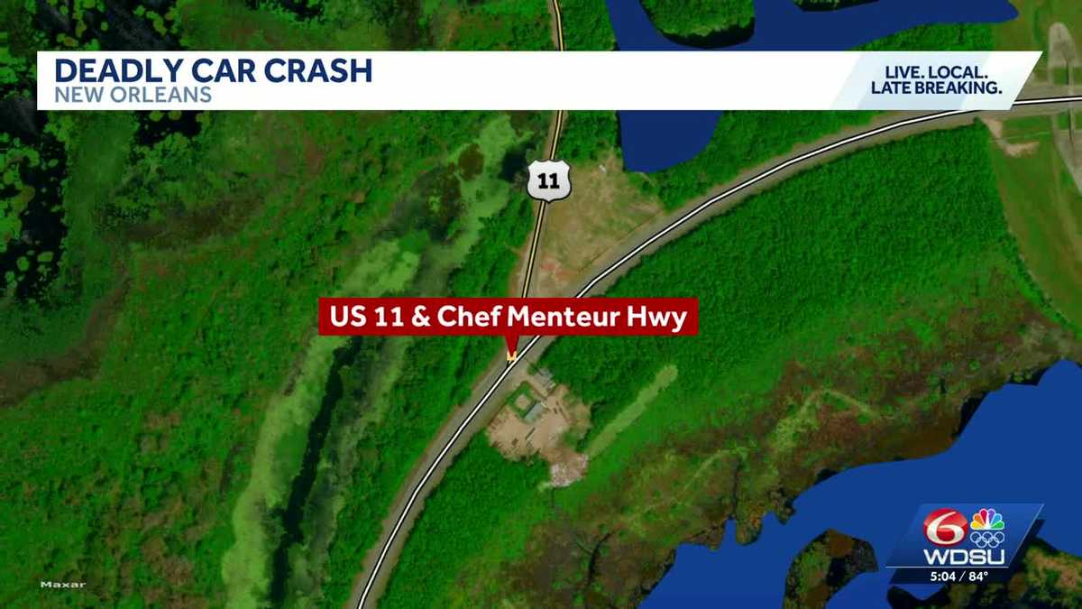New Orleans police investigating deadly crash in New Orleans East