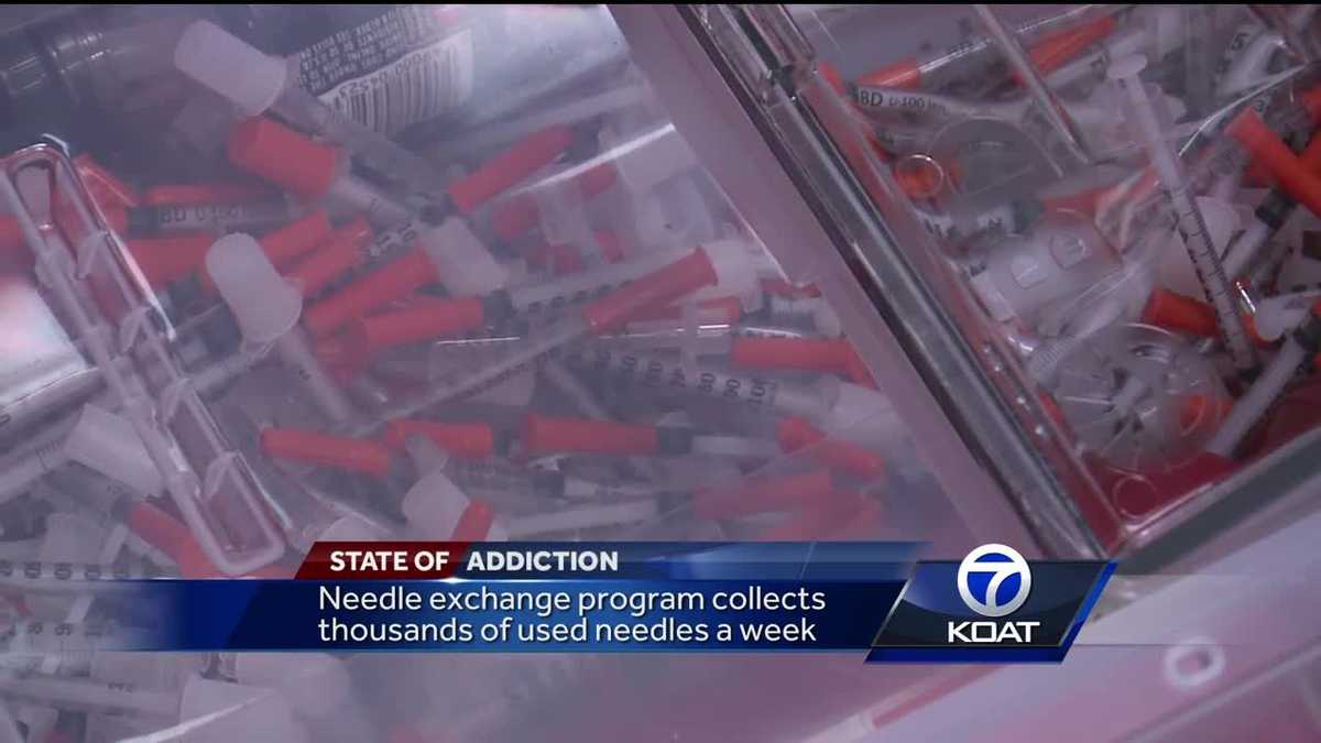 Needle exchange program helps tackle diseases among homeless