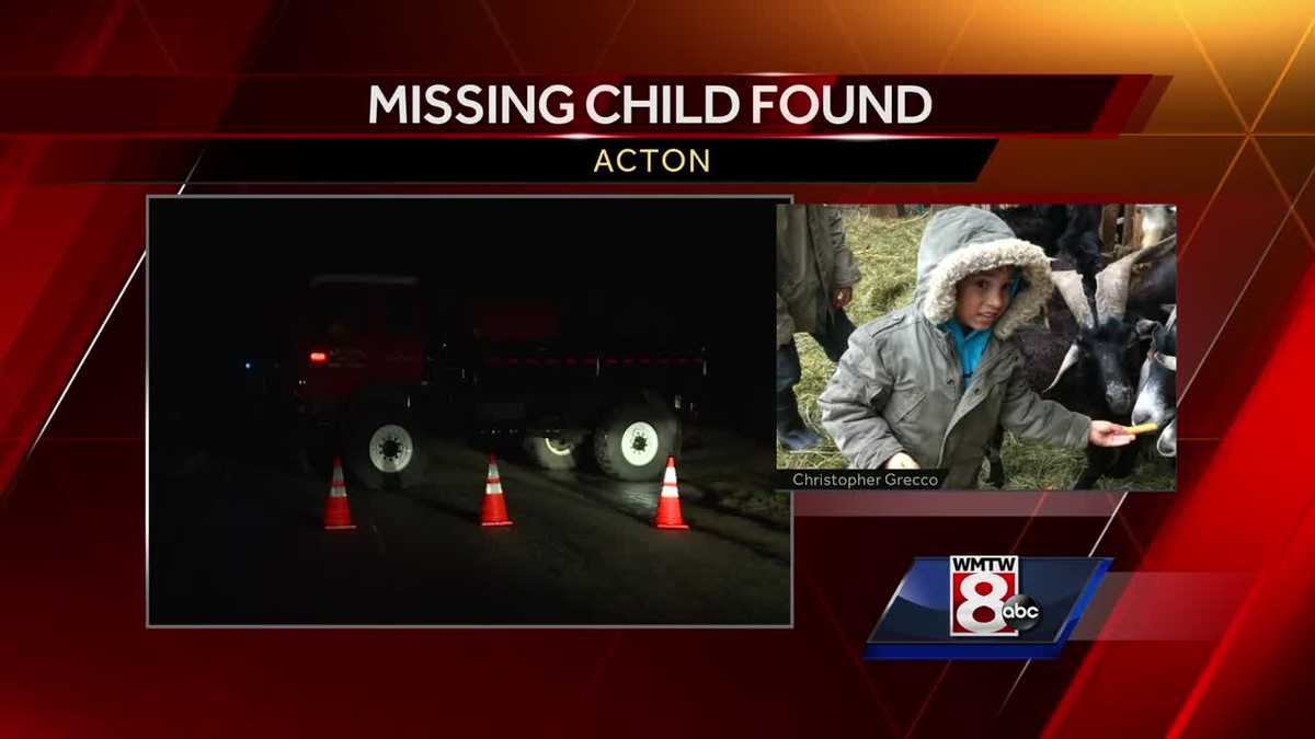 Missing 5yearold found safe