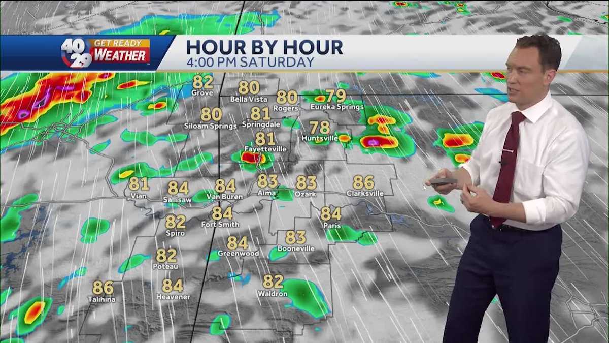 Watching for the next chance of severe storms this weekend