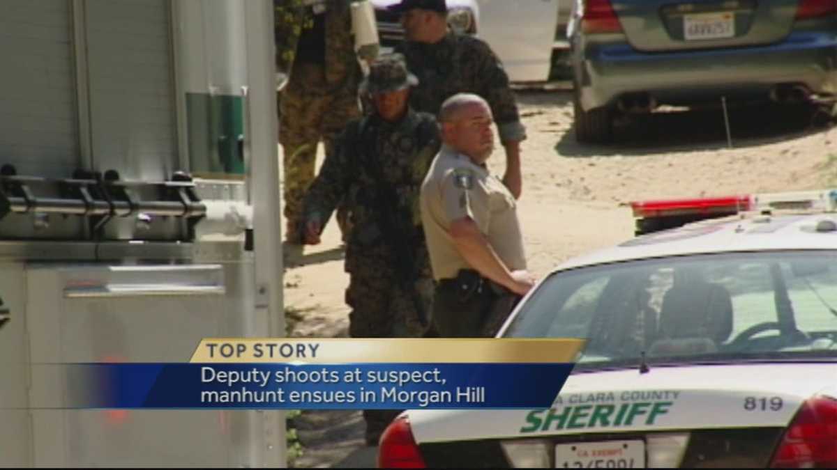Deputy Shoots At Man Who Rams Patrol Cars In Morgan Hill Manhunt Ensues 5723