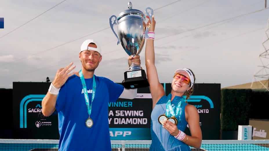 Louisville native Casey Diamond dazzling in professional pickleball career