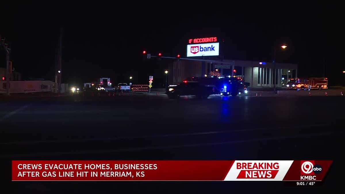 Merriam, Kansas gas line strike lifts evacuations, gas remains off