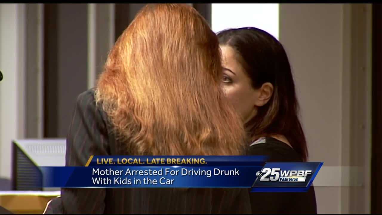 Mother arrested for driving drunk with kids in the car