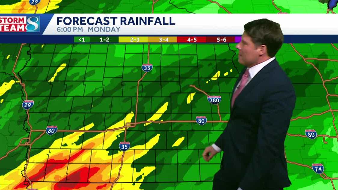 Iowa weather: Mainly dry this weekend with showers and thunderstorms returning Sunday evening