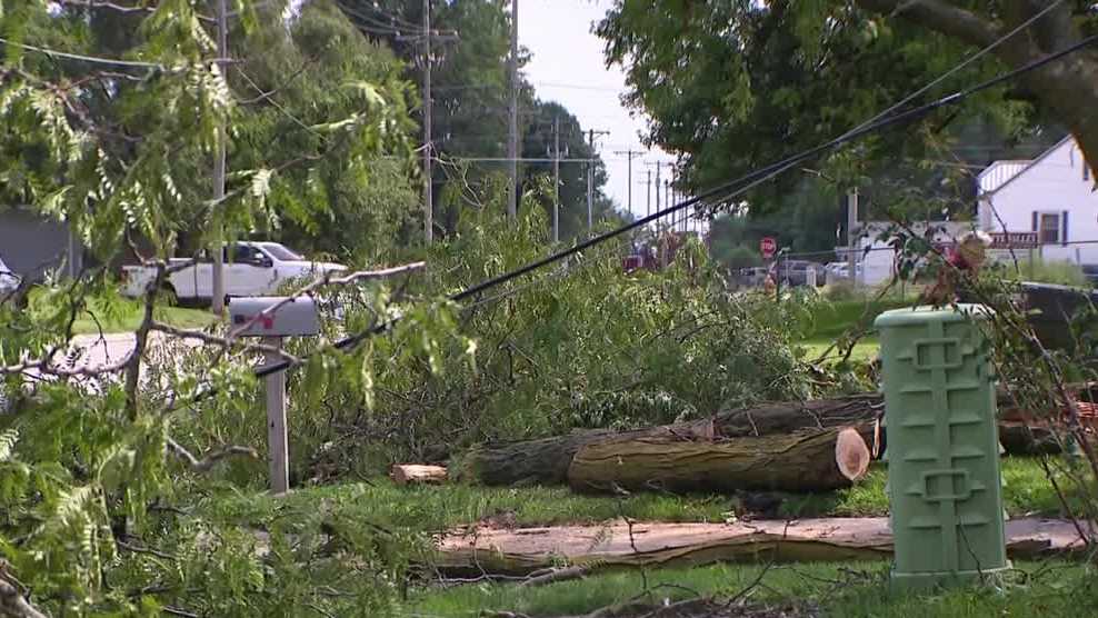 Douglas County residents clean up damage caused by severe storms