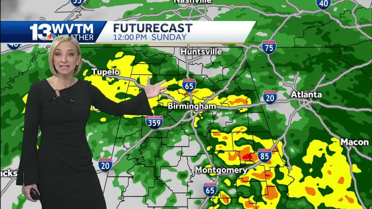 Impact weather forecast this weekend