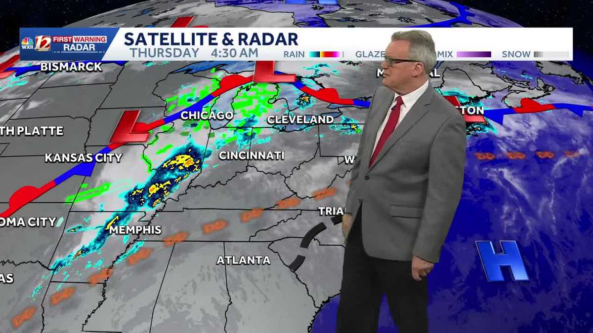 Record high temperatures are possible across North Carolina Thursday
