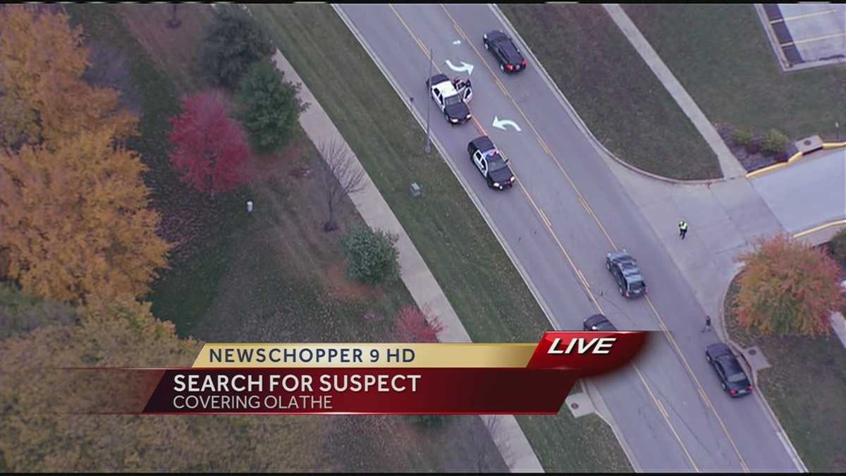 Olathe school locked down during chase, search