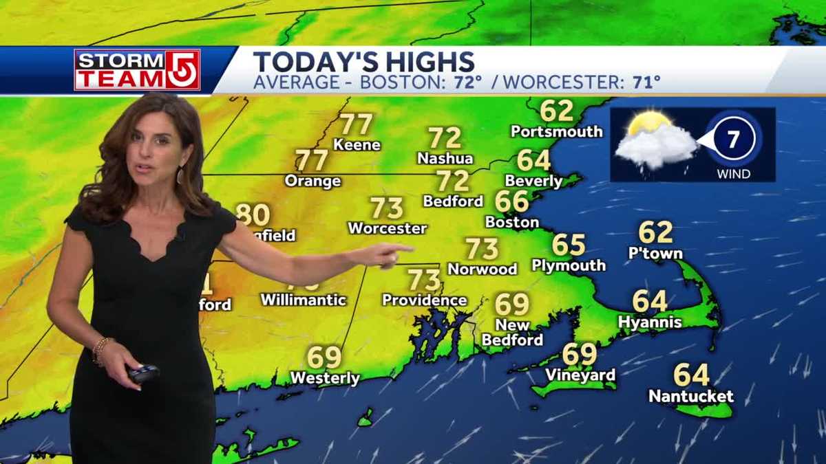 Video: Sunny weekend ahead with temps in 70s