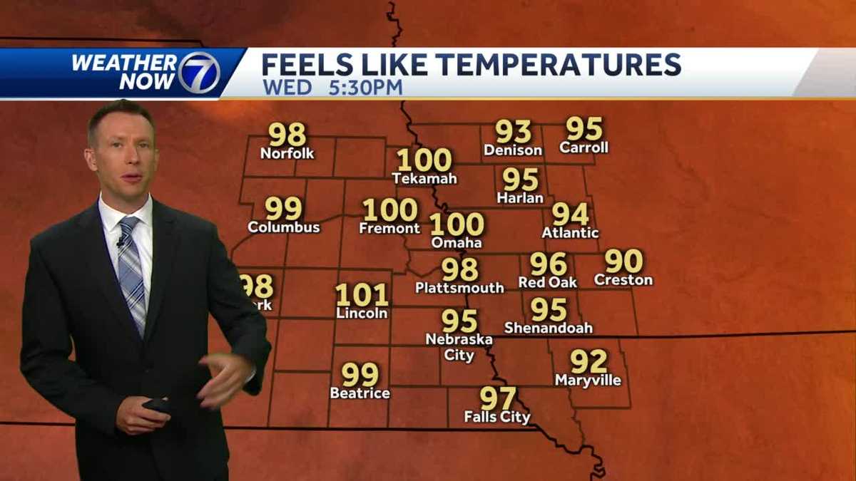 Hot and more humid Wednesday, stormy the rest of the week