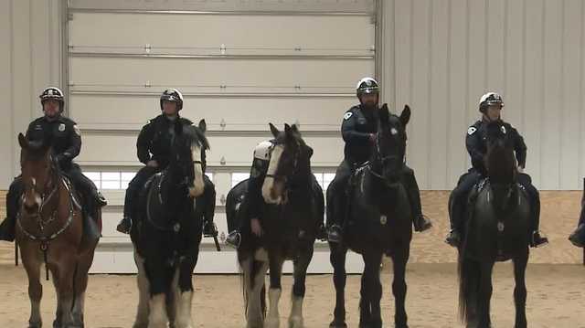Local police officers and horses partake in national training ahead of RNC - Vimarsana News