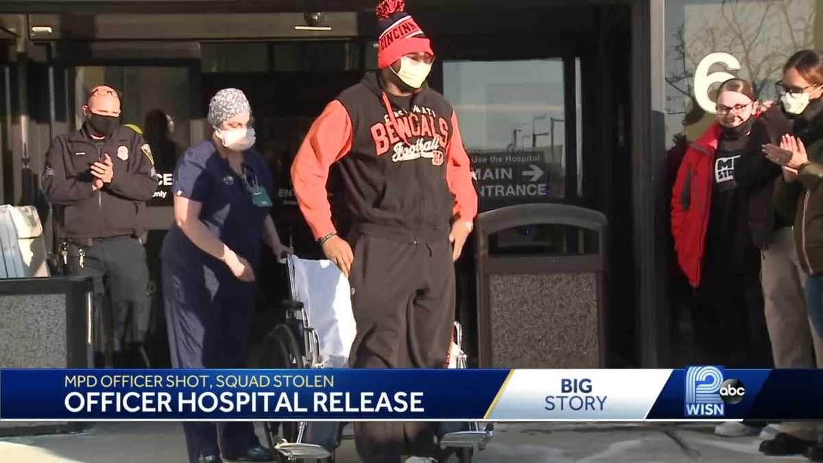 Officer released from hospital less then 24 hours after being shot
