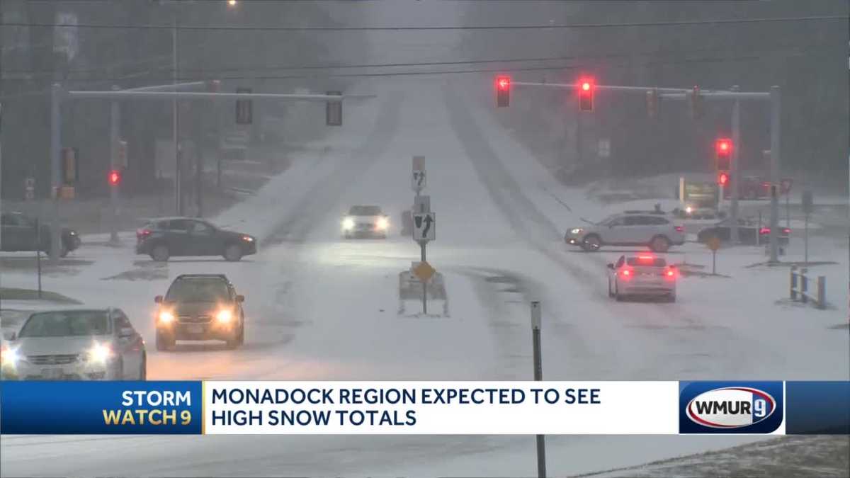 Heavy snow expected to pile high in NH