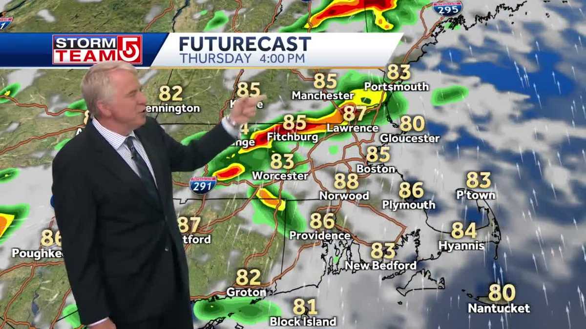 Video: Possible storms Thursday in Massachusetts